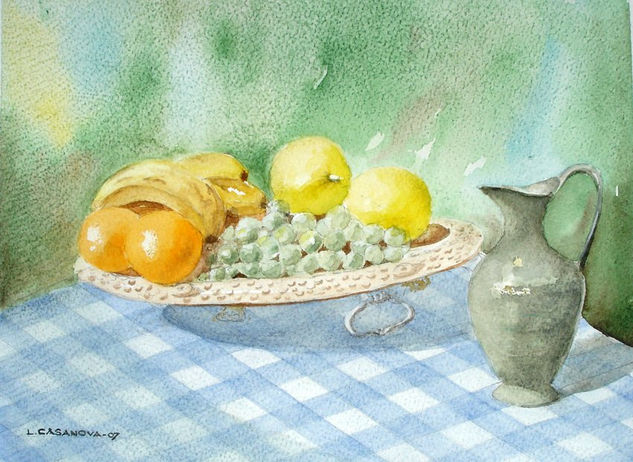 BODEGON 0202 Watercolour Paper Still Life Paintings