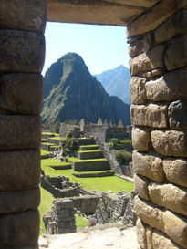 Vista del machupichu