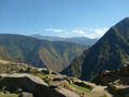 paisaje inca del machu pichu