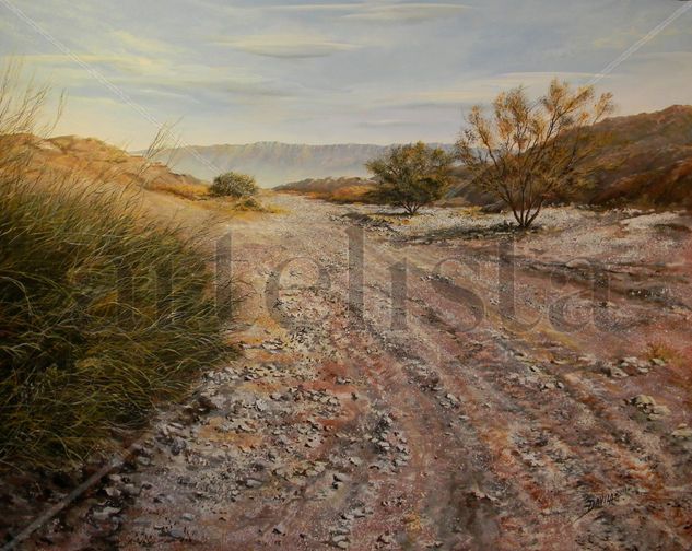 ...dejaron huella Acrylic Canvas Landscaping