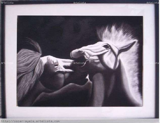 Re-Horses Charcoal