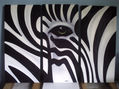 Triptico zebra