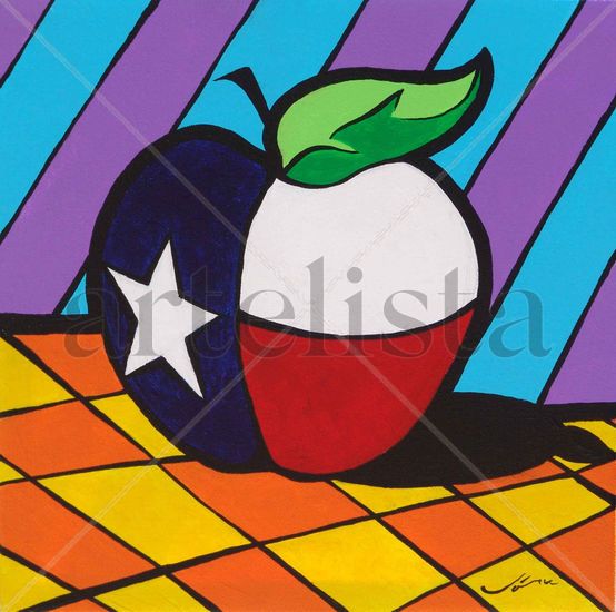 Apple I Acrylic Canvas Landscaping