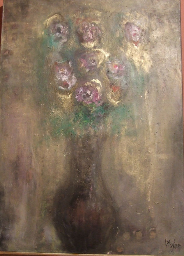Florero con flores de un sueño que tuve