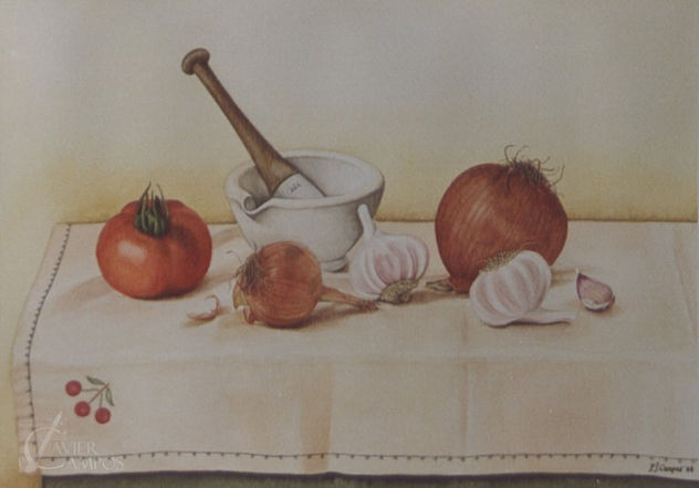 Bodegón verduras
