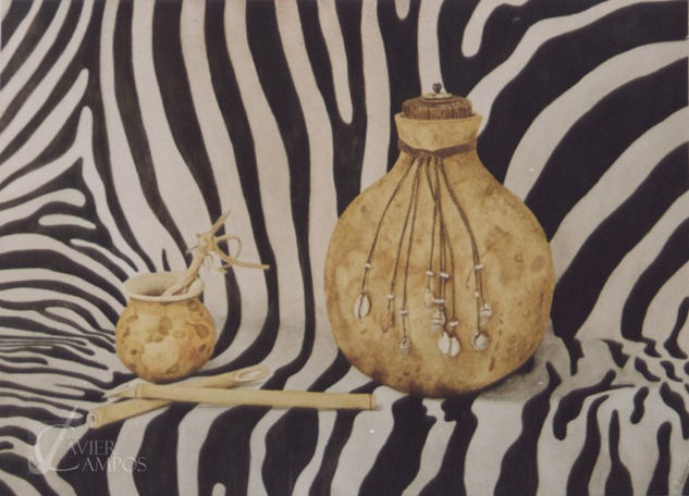 Calabazas África Watercolour Paper Still Life Paintings