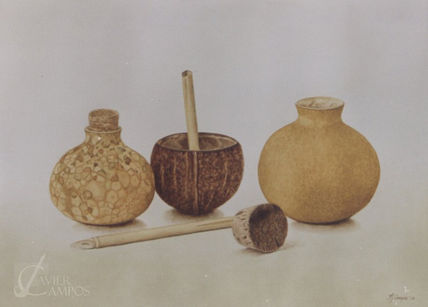 Calabazas y coco