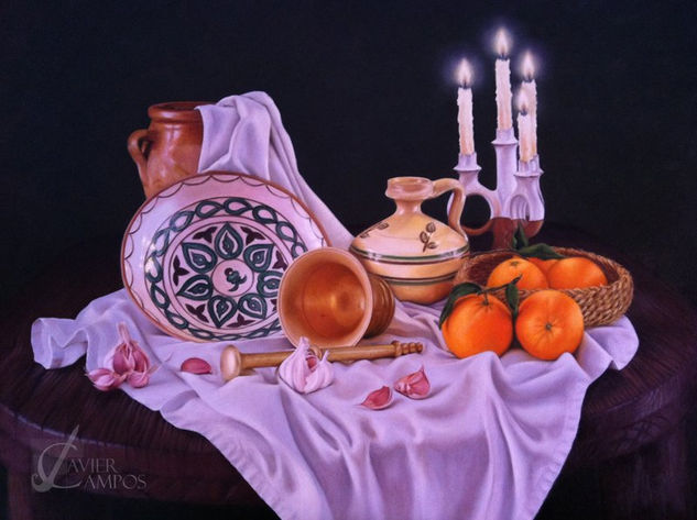 Bodegón de Ana Oil Canvas Still Life Paintings