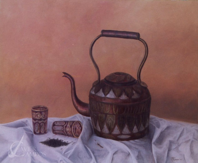 Tetera árabe Oil Canvas Still Life Paintings