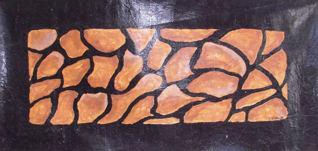 Piedras en cafe II Acrylic Canvas Others