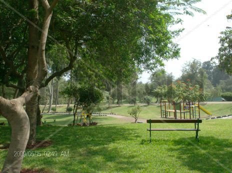 Banca en el parque