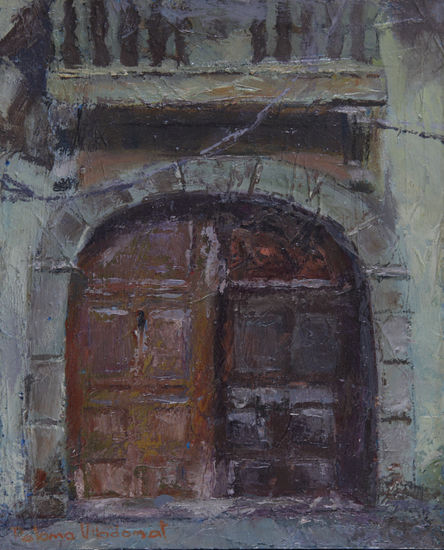 Puerta I Mixed media Panel Others