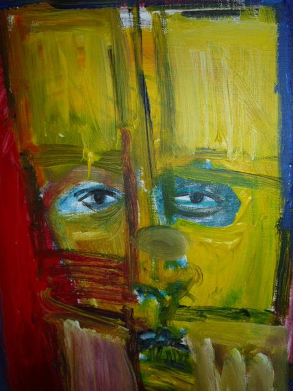 Ventana con rostro