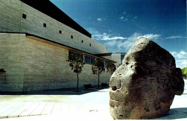 Centre Cultural Sant Cugat Stone Abstract