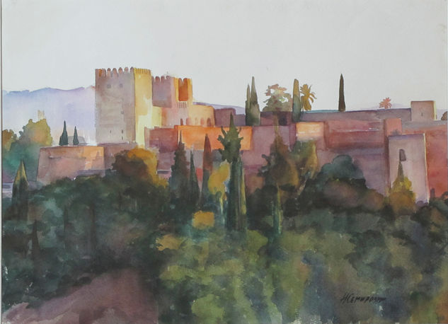 Alhambra Watercolour Paper Landscaping