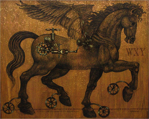 pegaso de cuerda