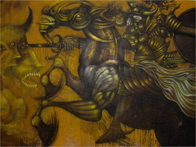 san jorge y  el minotauro dragon