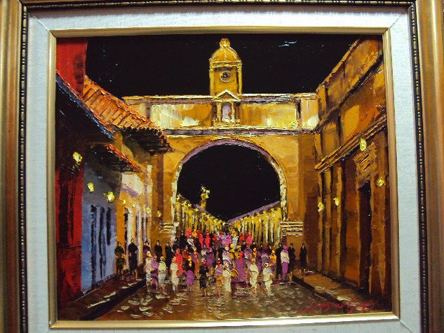 antigua de noche (Guatemala) 