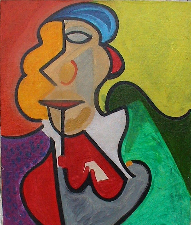 MUJER CON COPA
