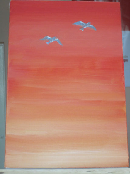 Volando hacia el...