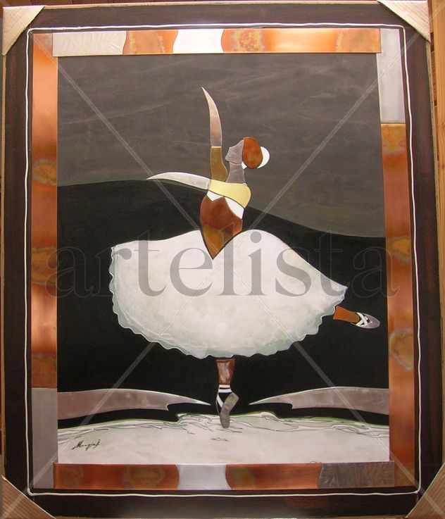 Bailarina con marco