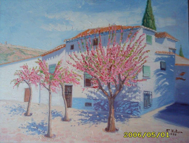 Calle del albaicin I Oil Canvas Landscaping