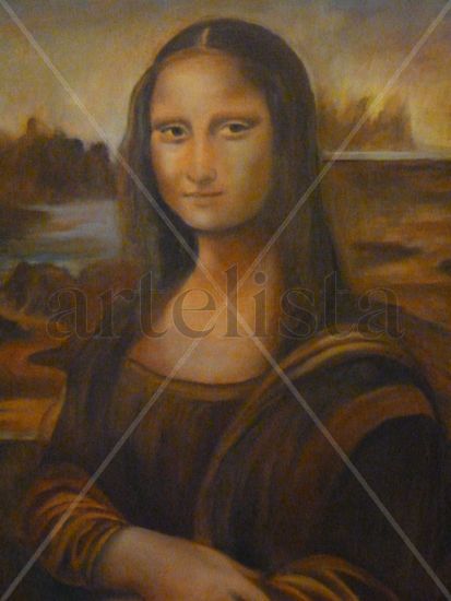 monalisa Óleo Lienzo Paisaje