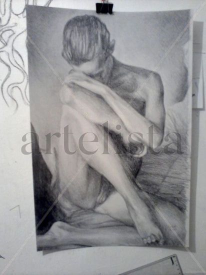 Dibujo sobre papel Oil Canvas Nude Paintings