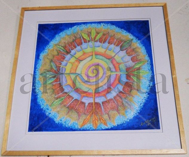 Mandala Naturaleza Mixed media Paper Others