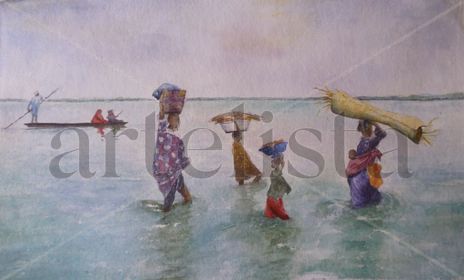 Pescadores de lago...