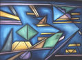 Abstrato Azul