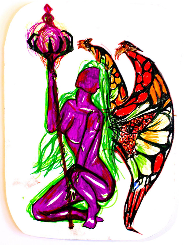 Hada monarca / Fairy monarca