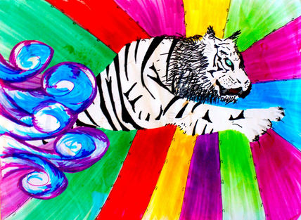 Tigre blanco /...