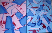 Pink- blue-ciele