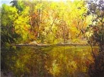 Estanque en otoño