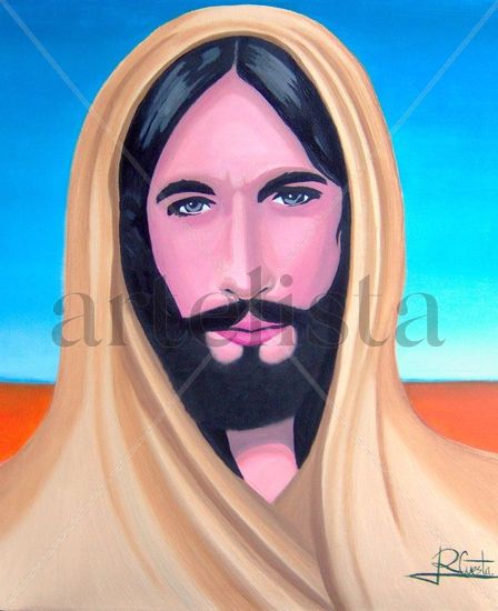 Cristo Oil Canvas Portrait