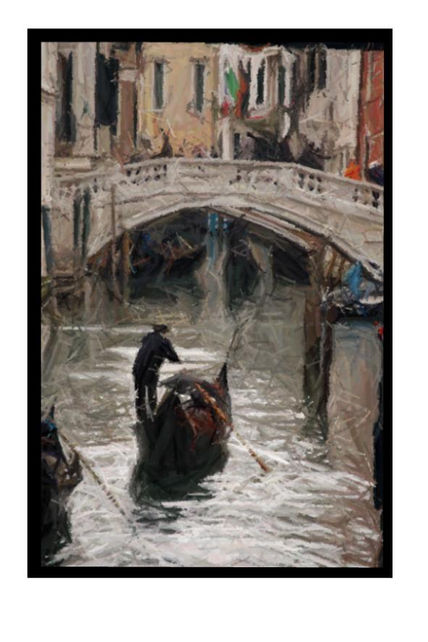 Canal en Venecia