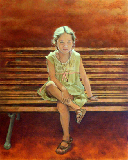 Agustina Oil Canvas Portrait