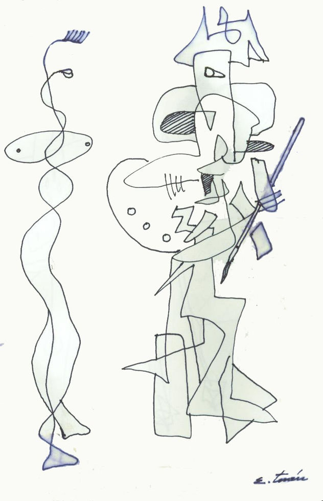 PINTOR Y MODELO
