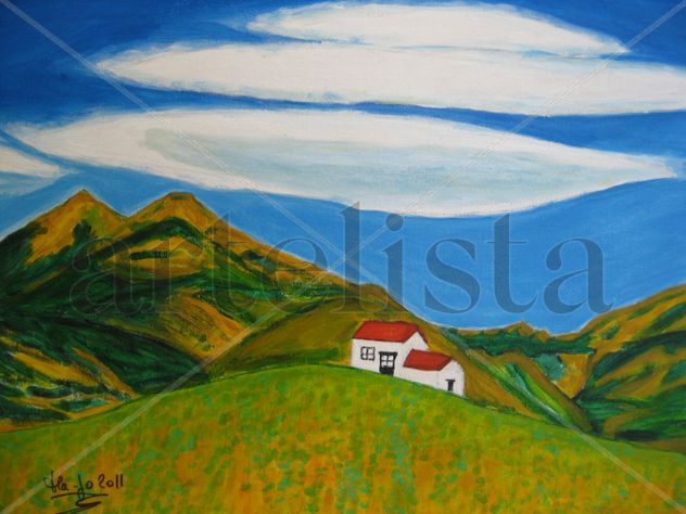 Casita en las montañas