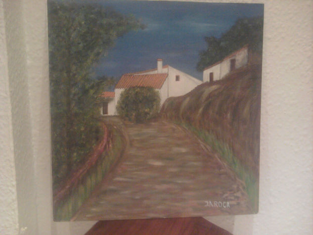 EL CORTIJO Oil Panel Landscaping