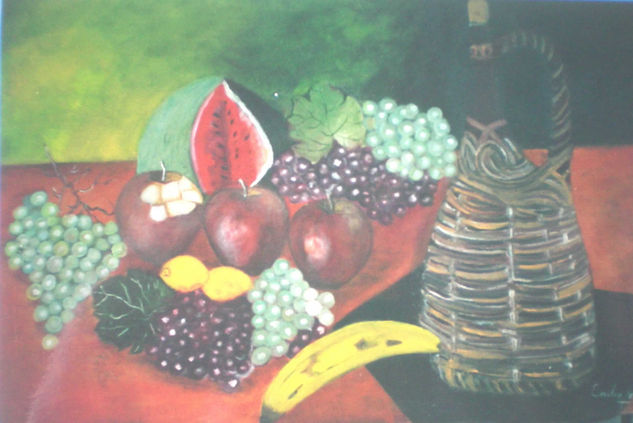 Bodegón. Oil Canvas Still Life Paintings