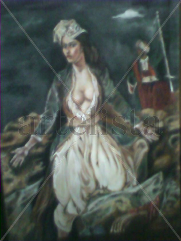 Replica de Eugene Delacroix