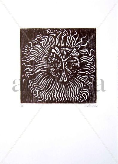 Apasionada II Woodcut