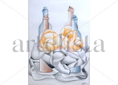 Bodegón cubista