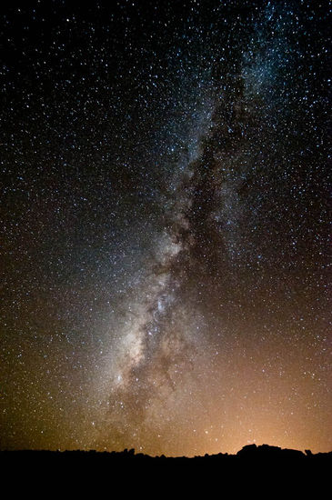 Via lactea en Mauritania Naturaleza Color (Digital)