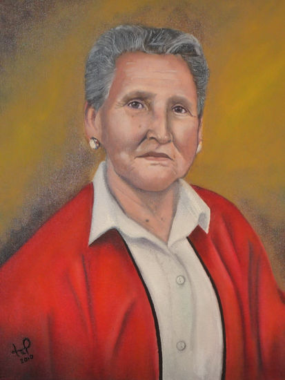 Julita Óleo Lienzo Retrato