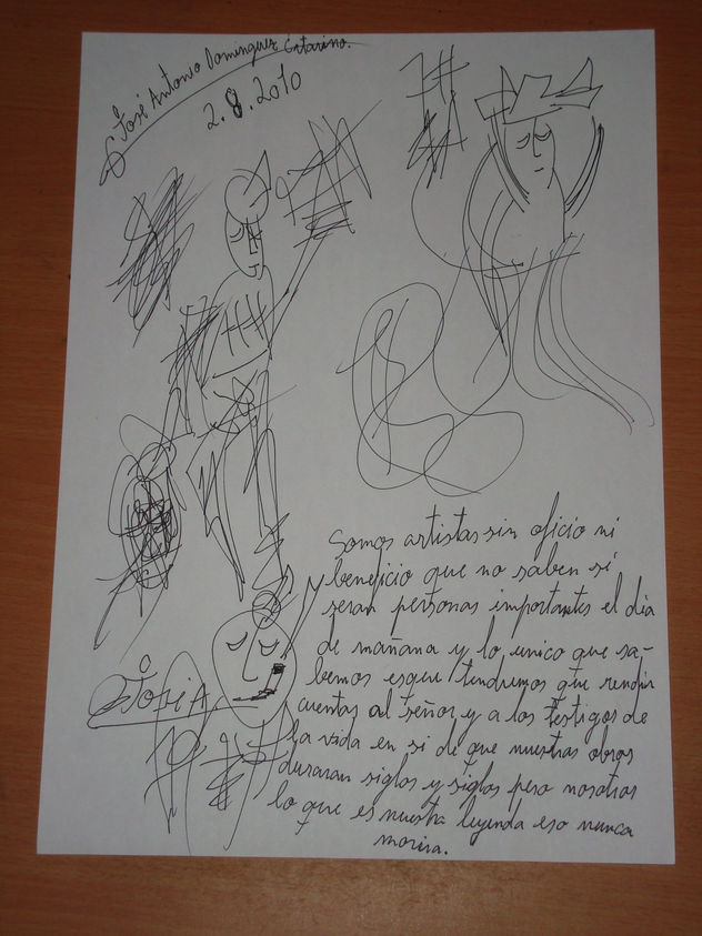 coleccion de dibujos jose a dominguez catarino numero 9