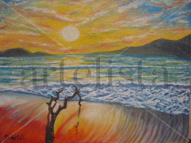 solitario Oil Canvas Landscaping