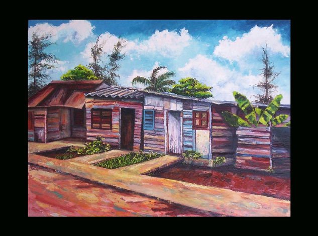 Calle de Jaimanita Oil Canvas Landscaping